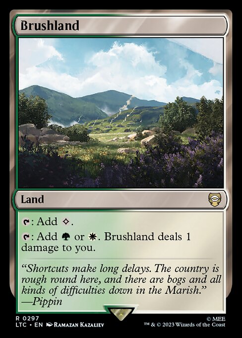 Brushland - Commander: The Lord of the Rings: Tales of Middle-earth