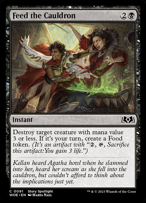 Feed the Cauldron - Wilds of Eldraine
