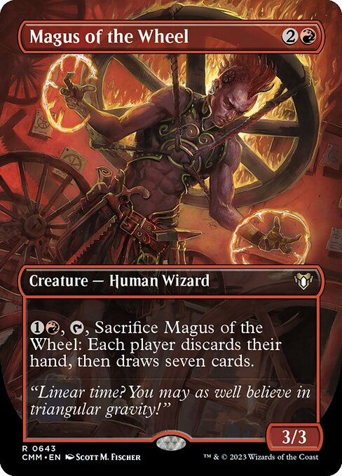 Magus of the Wheel (Borderless) - Commander Masters
