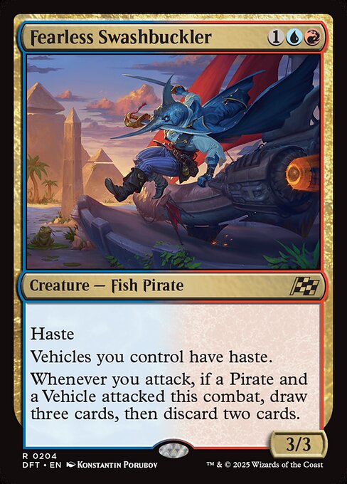 Fearless Swashbuckler (Foil) - Aetherdrift