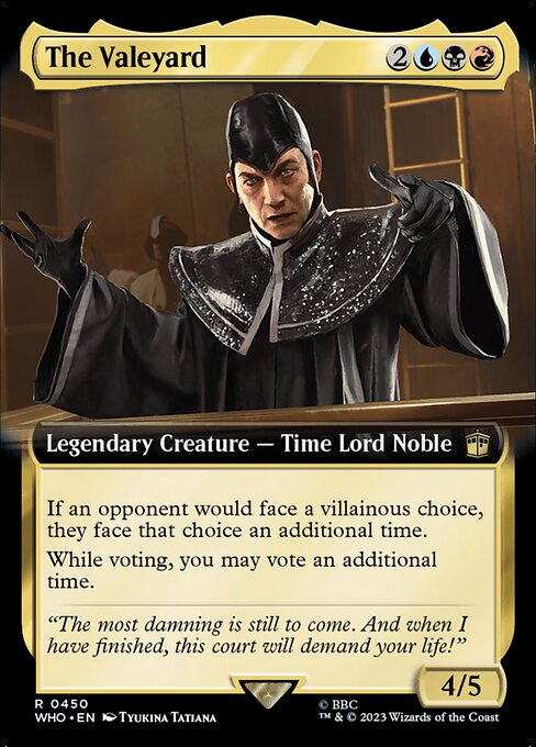 The Valeyard (Extended Art) - Universes Beyond: Doctor Who