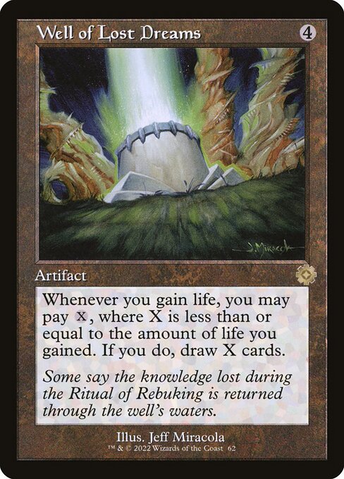 Well of Lost Dreams - The Brothers' War: Retro Frame Artifacts