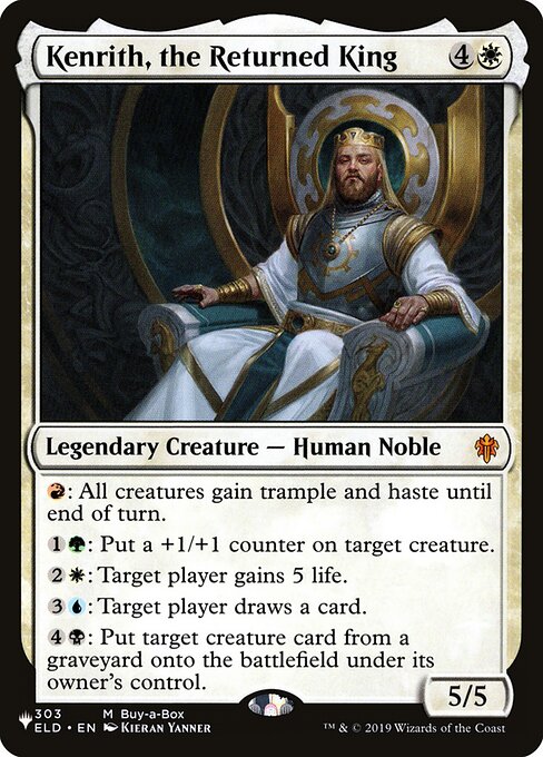 Kenrith, the Returned King (Foil) - Buy-A-Box Promos
