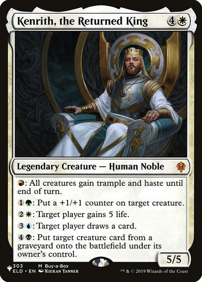 Kenrith, the Returned King (Foil) - Buy-A-Box Promos