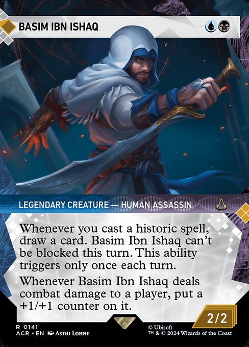 Basim Ibn Ishaq (Showcase) - Universes Beyond: Assassin's Creed