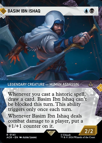Basim Ibn Ishaq (Showcase) - Universes Beyond: Assassin's Creed