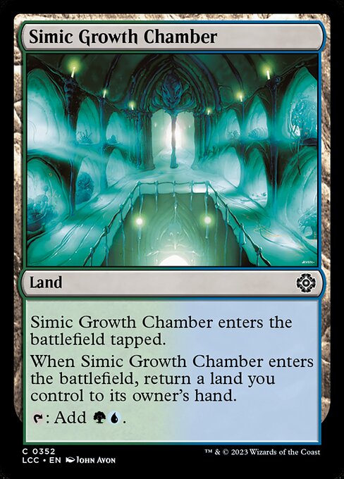Simic Growth Chamber - Commander: The Lost Caverns of Ixalan