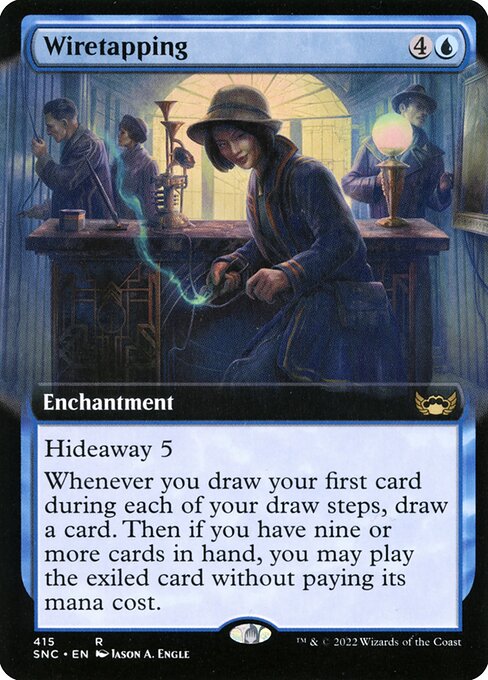 Wiretapping (Extended Art) - Streets of New Capenna