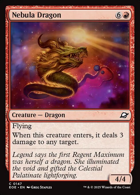 Nebula Dragon - Edge of Eternities