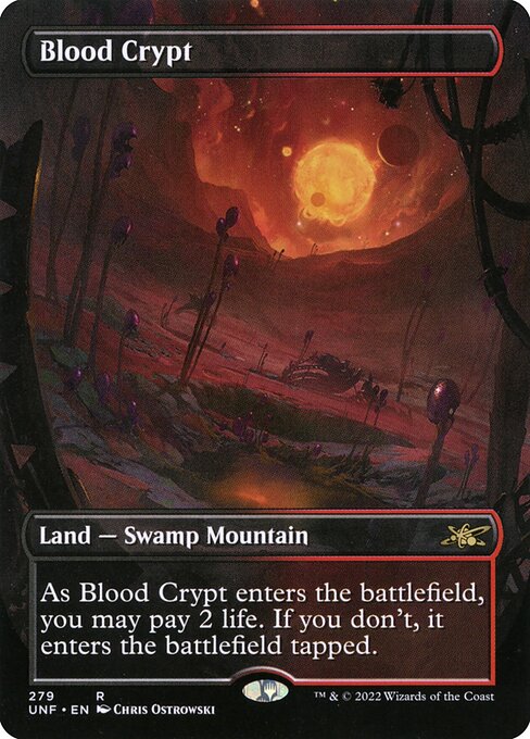 Blood Crypt (Borderless) - Unfinity