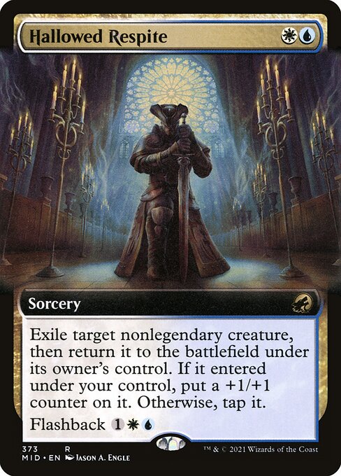 Hallowed Respite (Extended Art) - Innistrad: Midnight Hunt