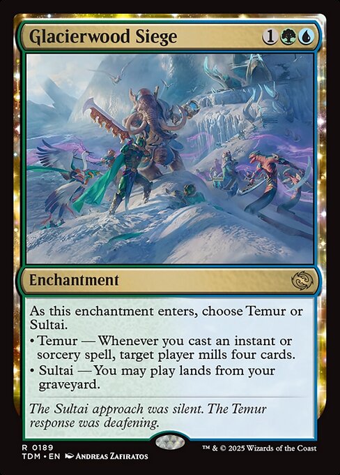 Glacierwood Siege - Tarkir: Dragonstorm