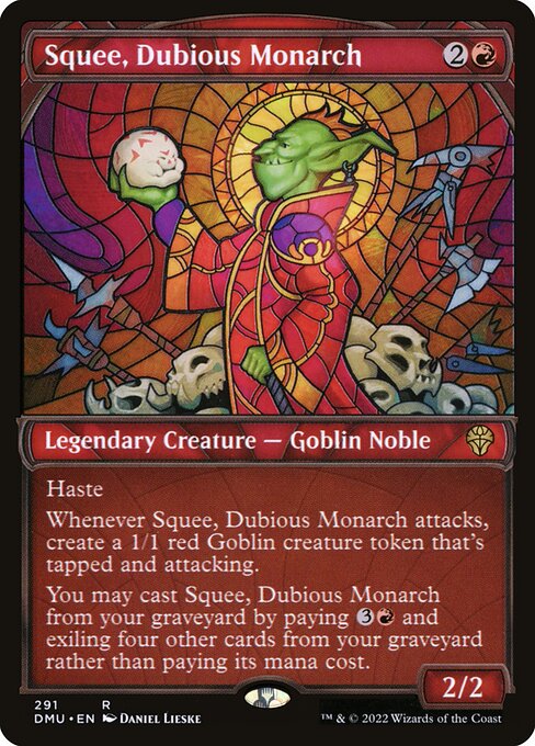 Squee, Dubious Monarch (Showcase) - Dominaria United