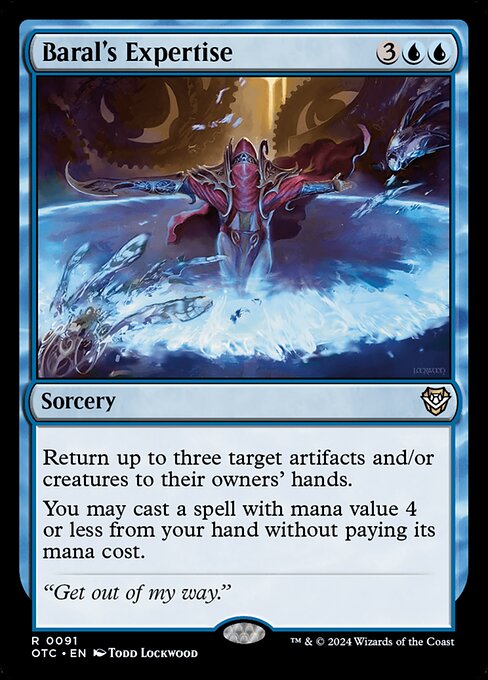 Baral's Expertise - Commander: Outlaws of Thunder Junction