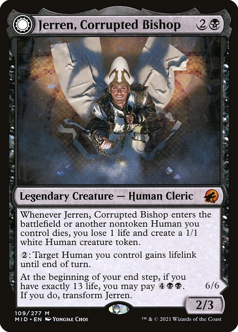 Jerren, Corrupted Bishop - Innistrad: Midnight Hunt
