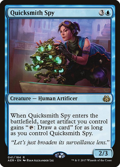 Quicksmith Spy (Foil) - Aether Revolt