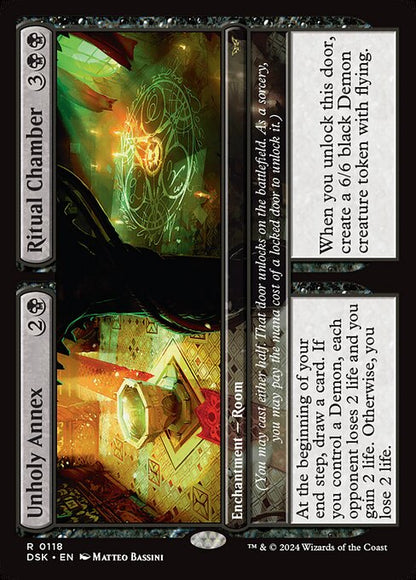 Unholy Annex // Ritual Chamber (Foil) - Duskmourn: House of Horror