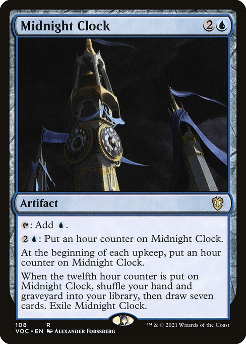 Midnight Clock - Commander: Innistrad: Crimson Vow