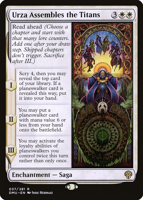 Urza Assembles the Titans - Dominaria United