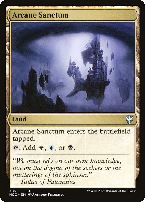 Arcane Sanctum - Commander: Streets of New Capenna