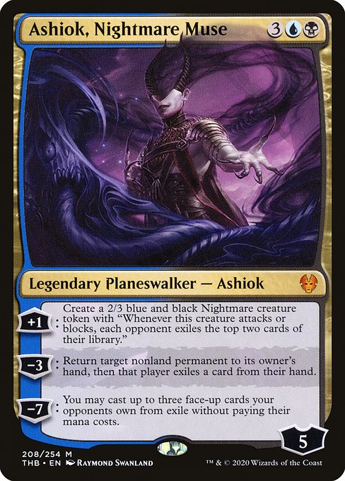 Ashiok, Nightmare Muse - Theros Beyond Death