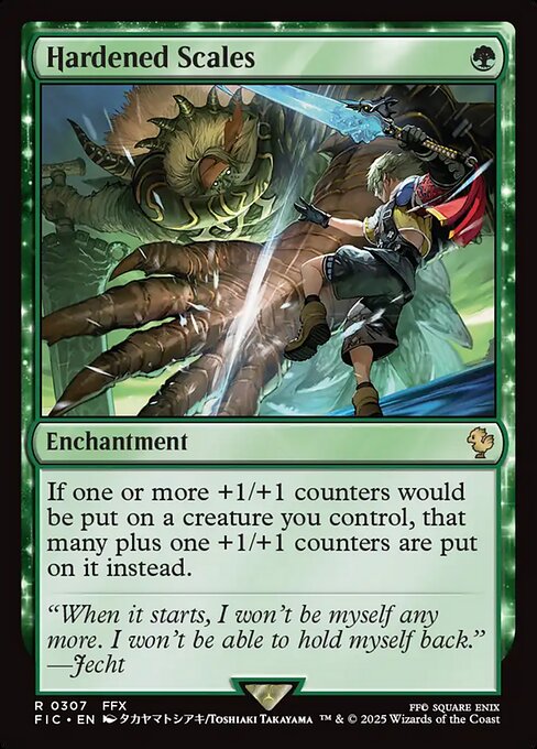Hardened Scales - Commander: FINAL FANTASY