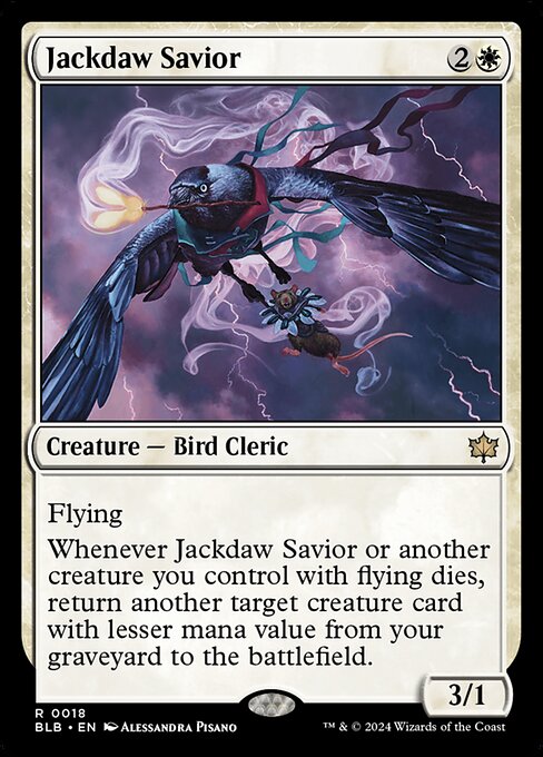 Jackdaw Savior - Bloomburrow