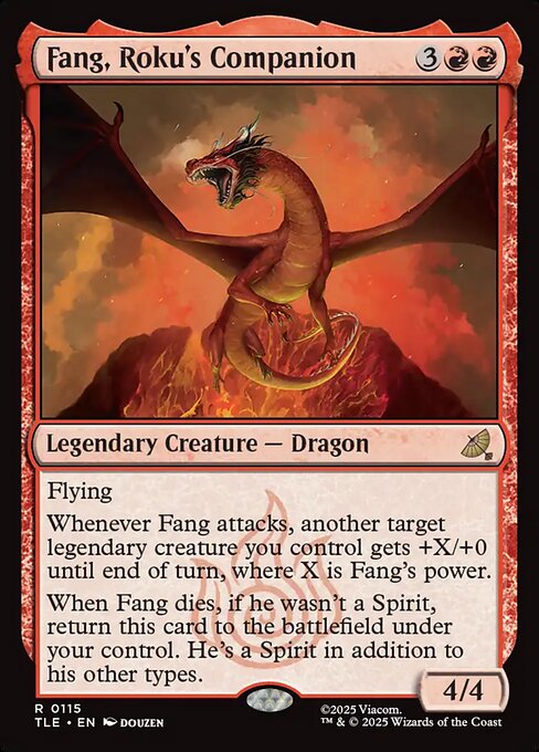Fang, Roku's Companion (Foil) - Avatar: The Last Airbender: Eternal-Legal