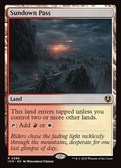 Sundown Pass (Foil) - Innistrad Remastered