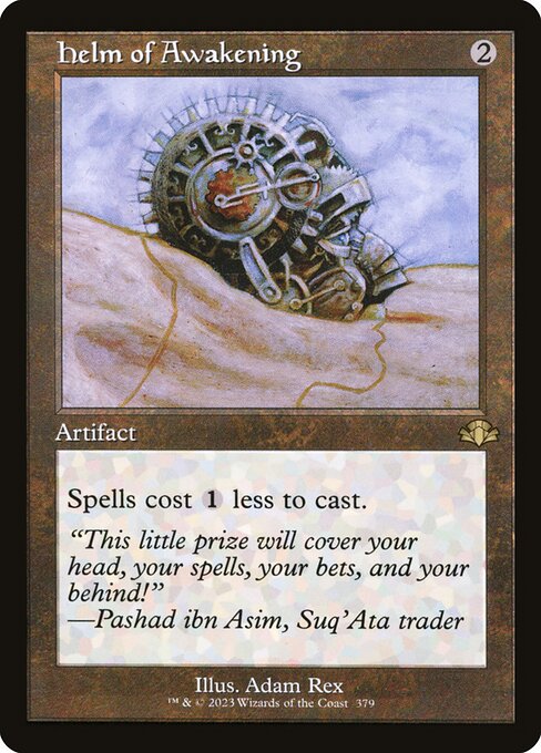 Helm of Awakening (Retro Frame) - Dominaria Remastered