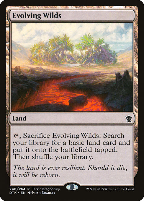Evolving Wilds - Tarkir Dragonfury Promos