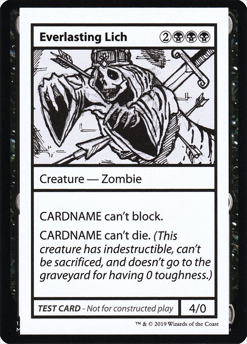 Everlasting Lich (No PW Symbol) - Mystery Booster: Convention Edition Exclusives