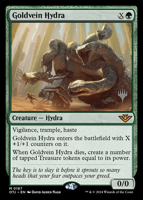 Goldvein Hydra - Promo Pack: Outlaws of Thunder Junction