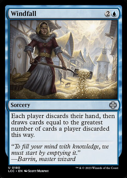 Windfall - Commander: The Lost Caverns of Ixalan