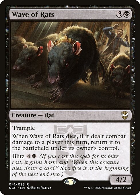 Wave of Rats - Commander: Streets of New Capenna