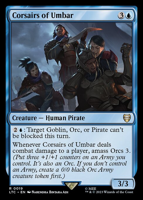 Corsairs of Umbar - Commander: The Lord of the Rings: Tales of Middle-earth