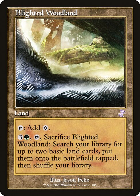 Blighted Woodland - Time Spiral: Remastered