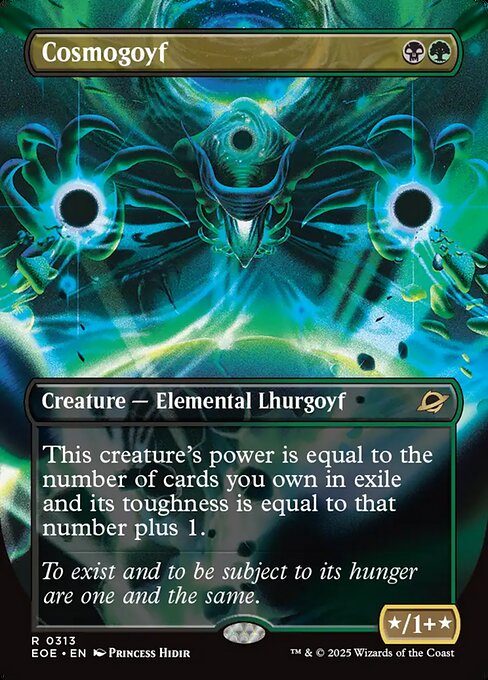 Cosmogoyf (Borderless) (Foil) - Edge of Eternities