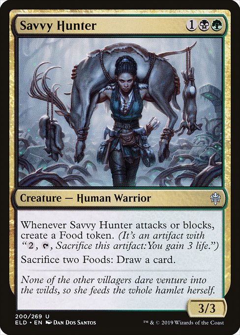 Savvy Hunter - Throne of Eldraine