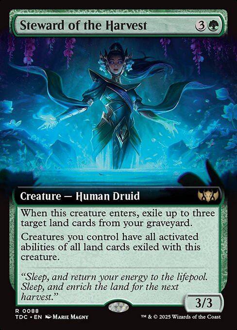 Steward of the Harvest (Extended Art) - Commander: Tarkir: Dragonstorm
