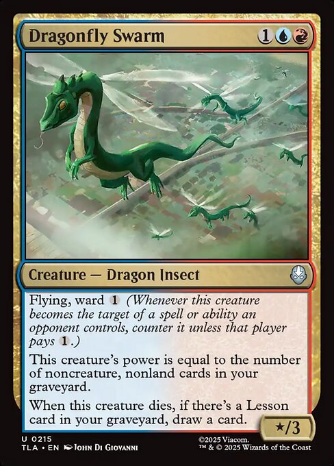 Dragonfly Swarm (Foil) - Avatar: The Last Airbender
