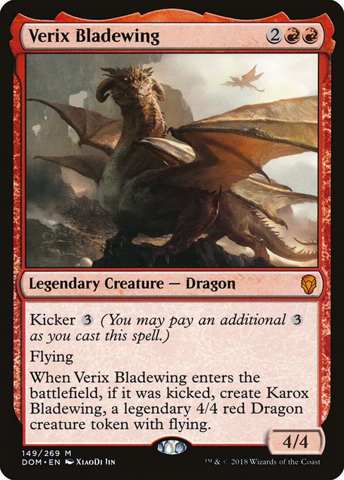 Verix Bladewing (Foil) - Dominaria