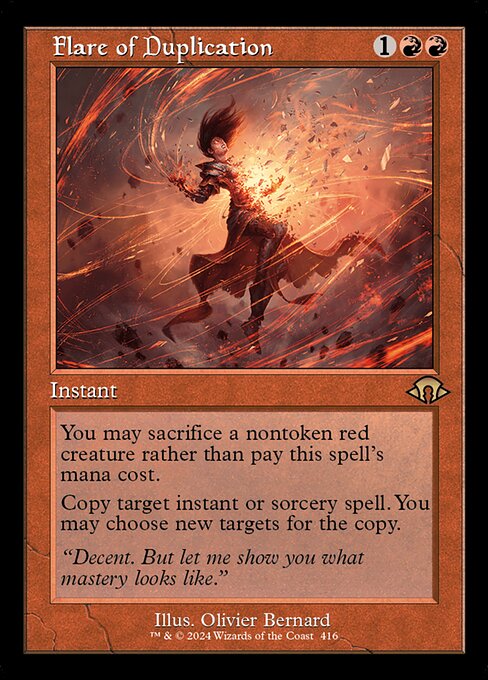Flare of Duplication (Retro Frame) - Modern Horizons 3