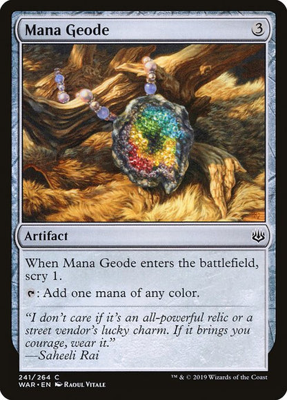 Mana Geode - War of the Spark
