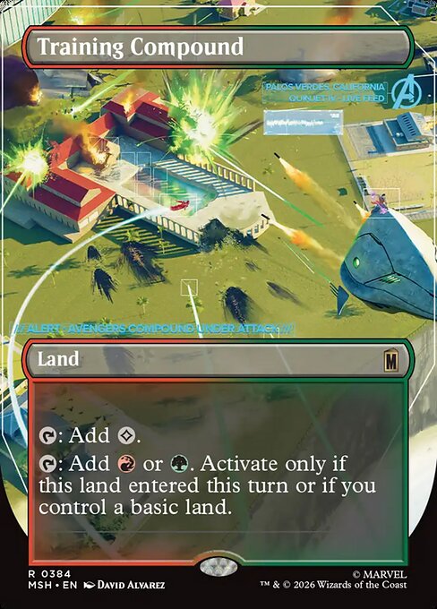 Training Compound (Borderless) - Marvel Super Heroes