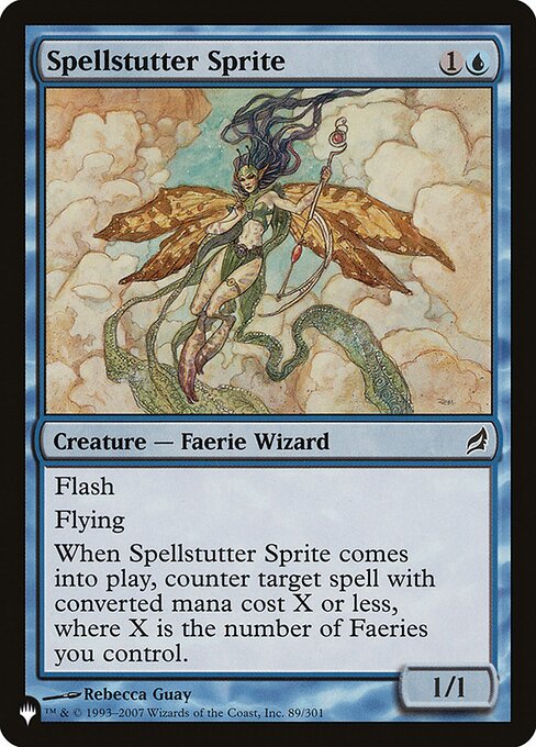 Spellstutter Sprite - The List Reprints