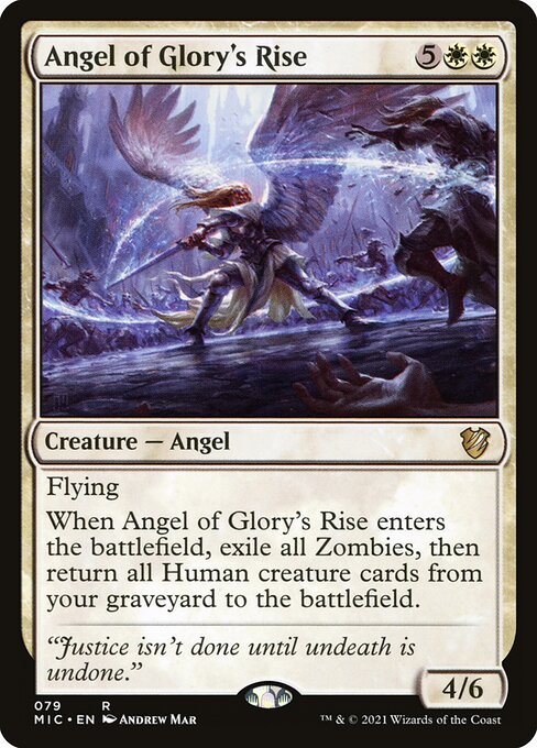 Angel of Glory's Rise - Commander: Innistrad: Midnight Hunt