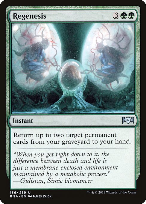 Regenesis - Ravnica Allegiance
