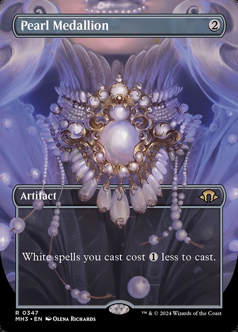 Pearl Medallion (Borderless) - Modern Horizons 3