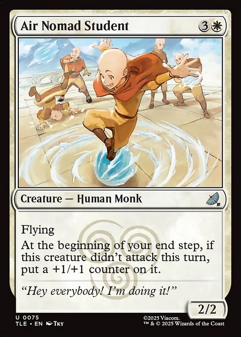 Air Nomad Student (Foil) - Avatar: The Last Airbender: Eternal-Legal